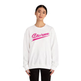 Storm Script Cotton Sweatshirt