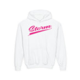 Youth Storm Script Cotton Hoodie