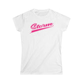 Storm Script Women's Softstyle Tee