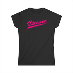 Storm Script Women's Softstyle Tee