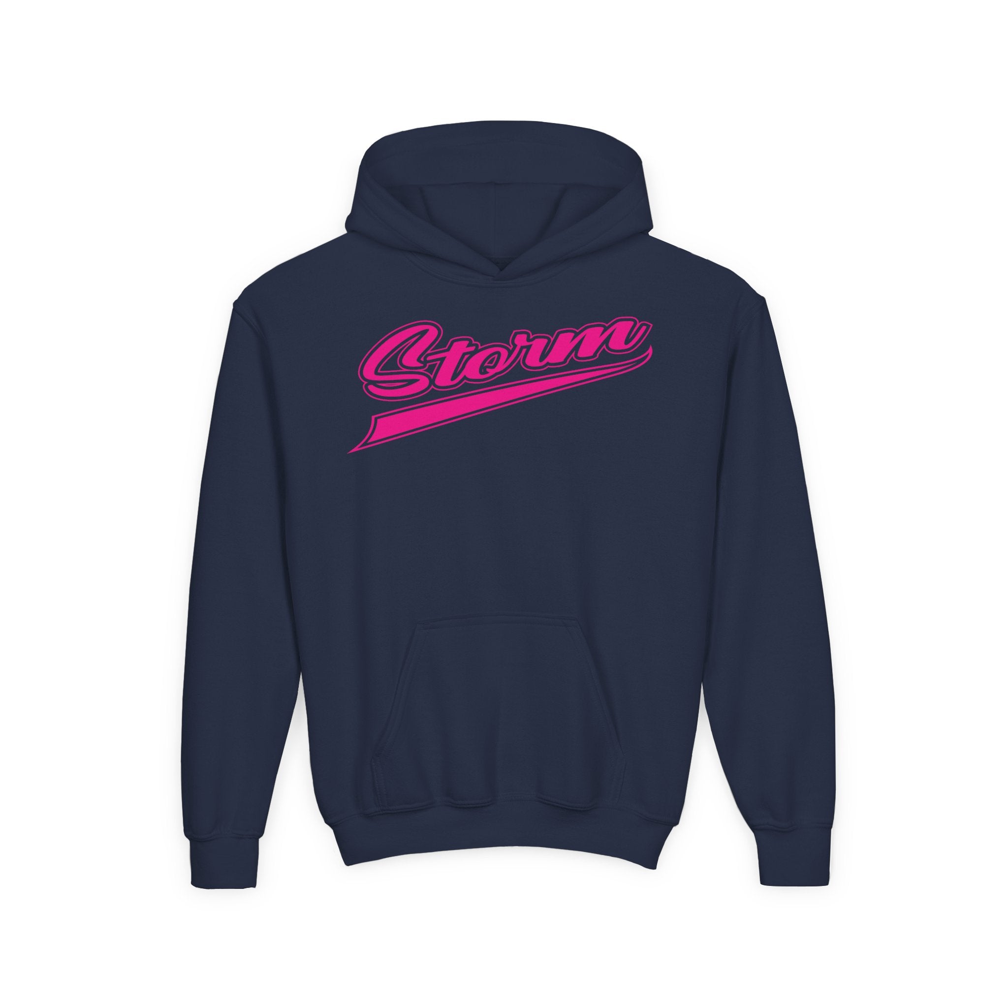 Youth Storm Script Cotton Hoodie