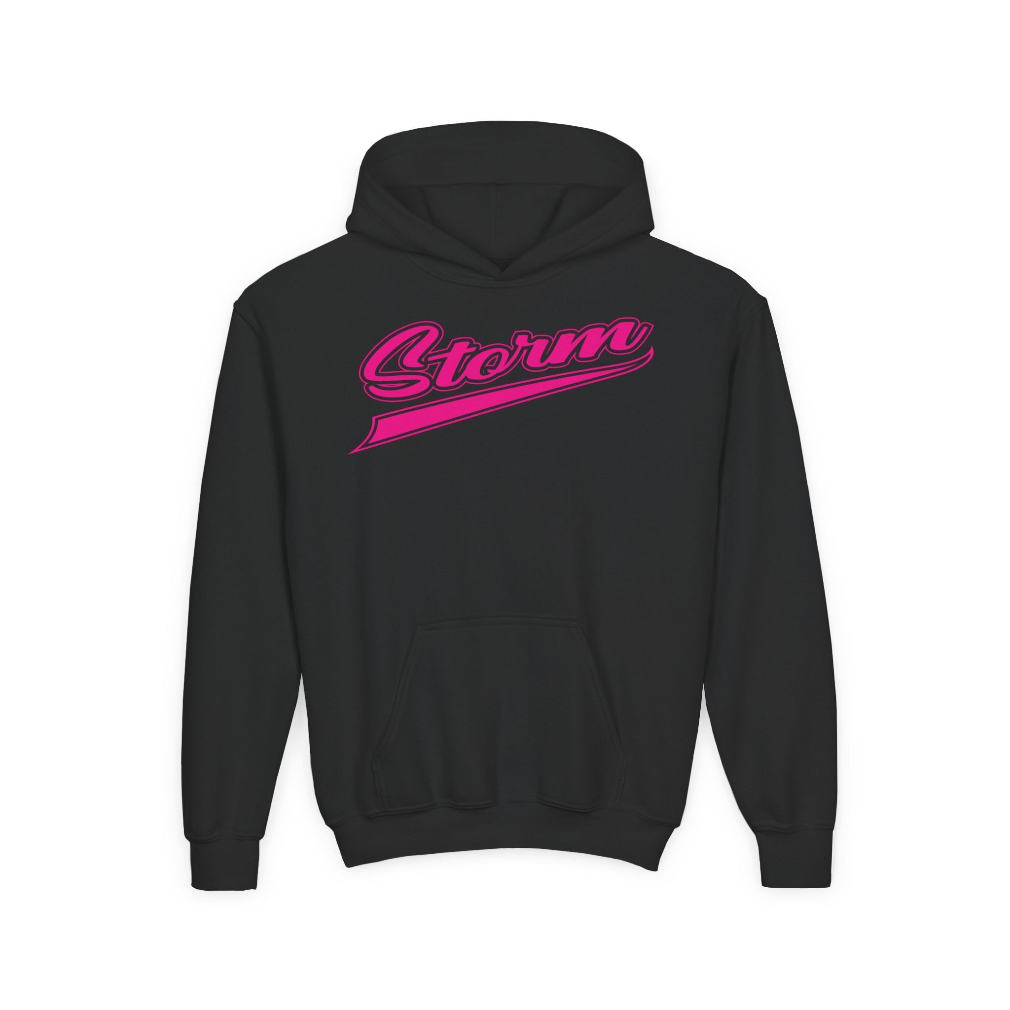 Youth Storm Script Cotton Hoodie
