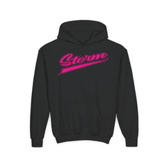 Youth Storm Script Cotton Hoodie