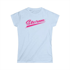 Storm Script Women's Softstyle Tee