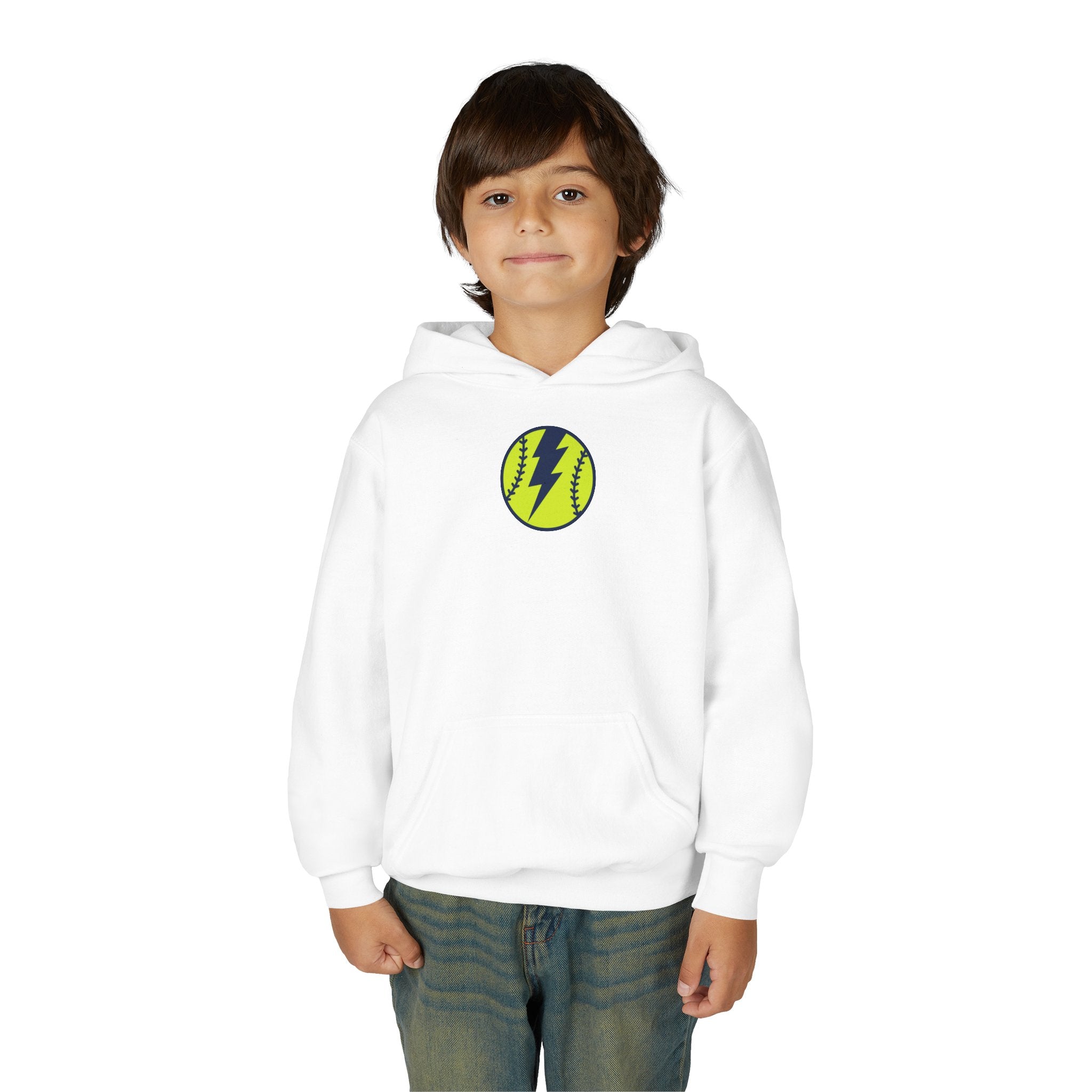 Youth Storm Softball Cotton Hoodie