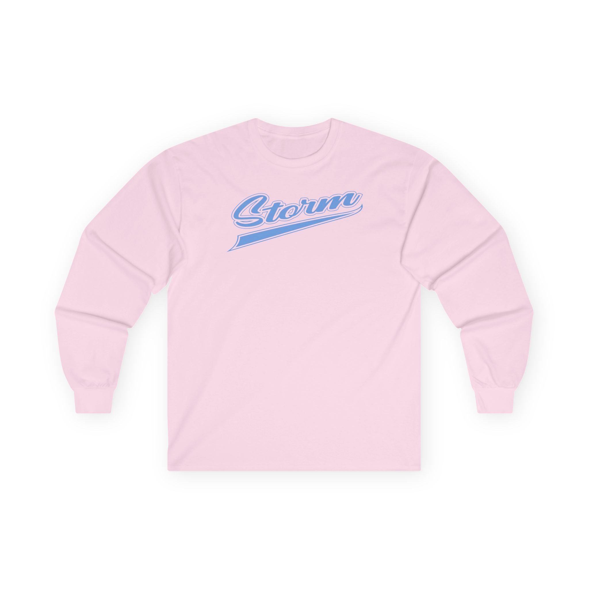 Storm Script Long Sleeve Tee