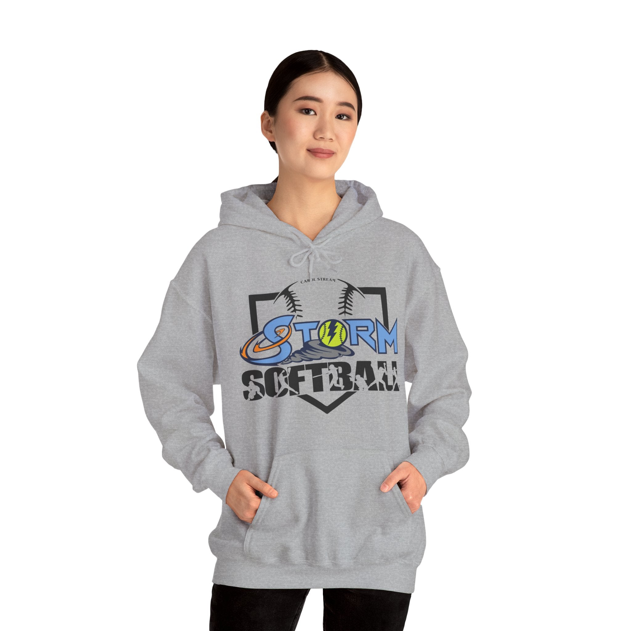 Deluxe Storm Softball Cotton Hoodie