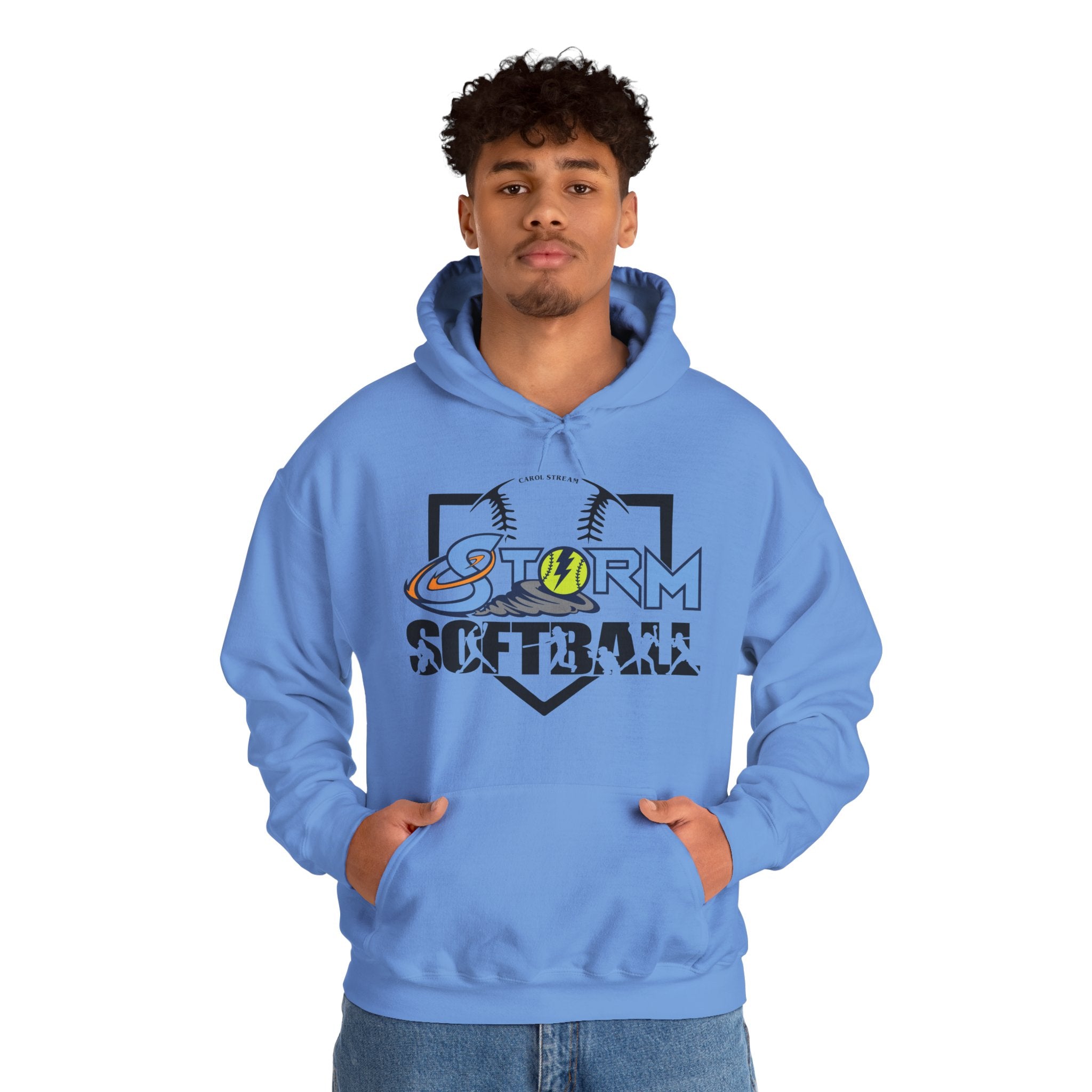 Deluxe Storm Softball Cotton Hoodie