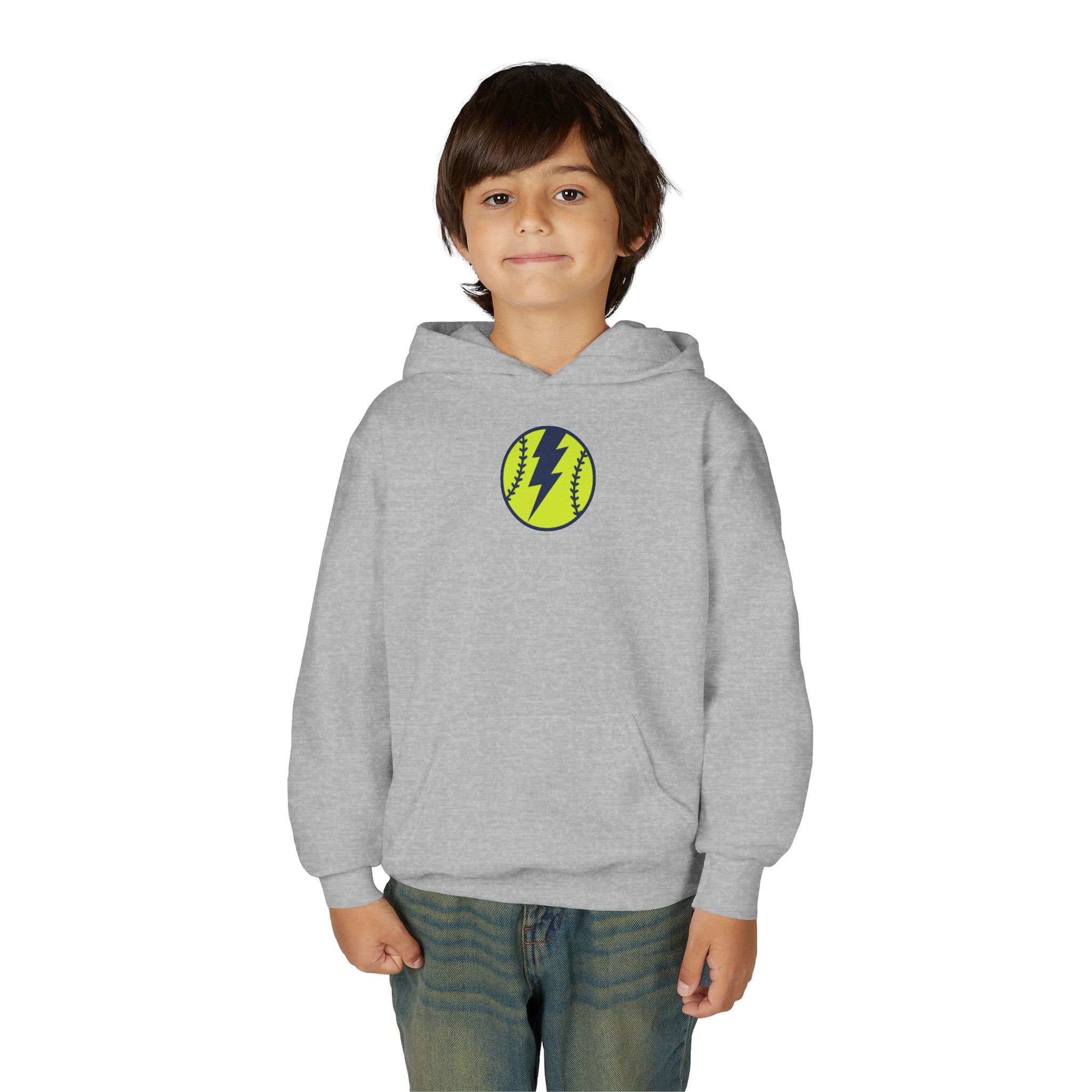 Youth Storm Softball Cotton Hoodie