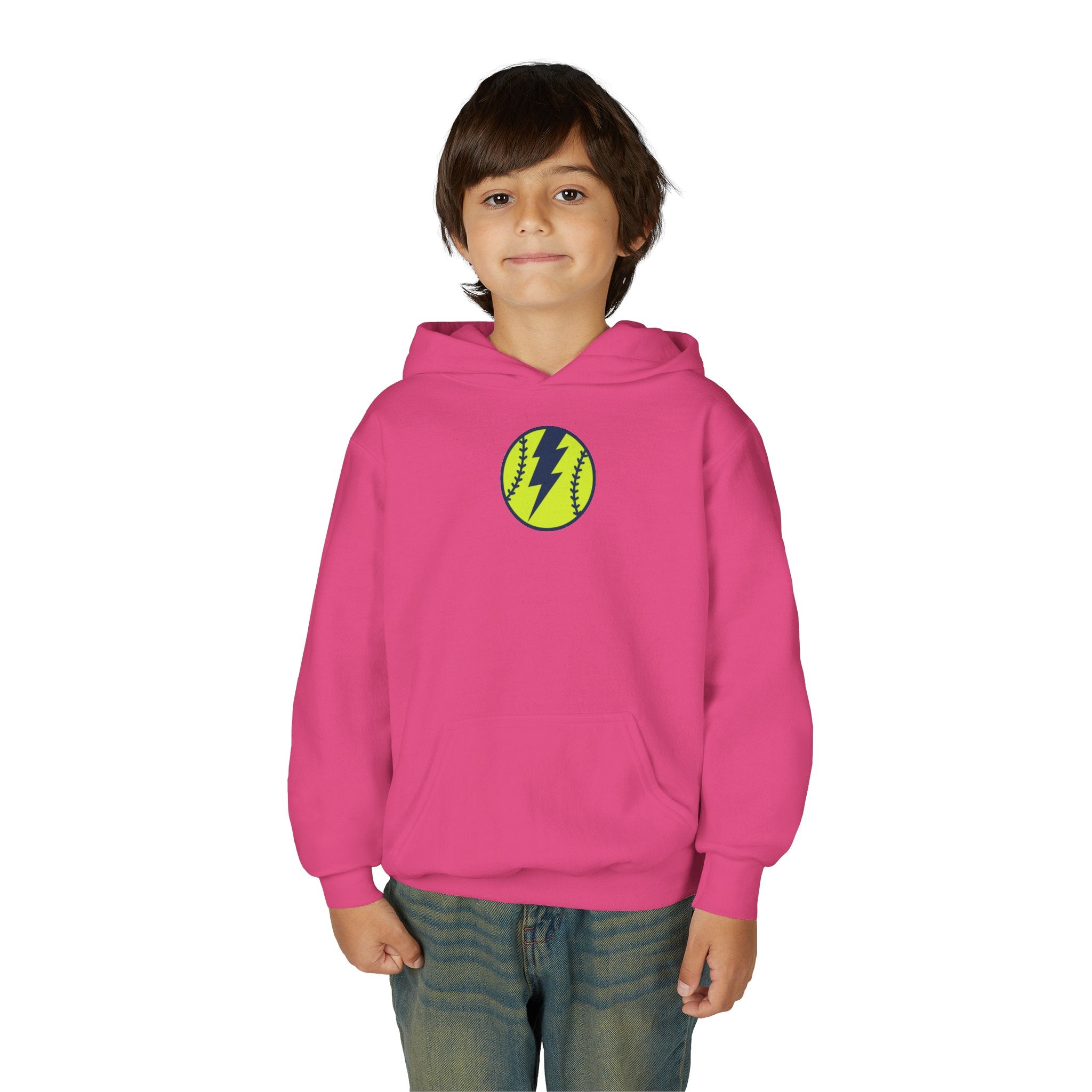 Youth Storm Softball Cotton Hoodie
