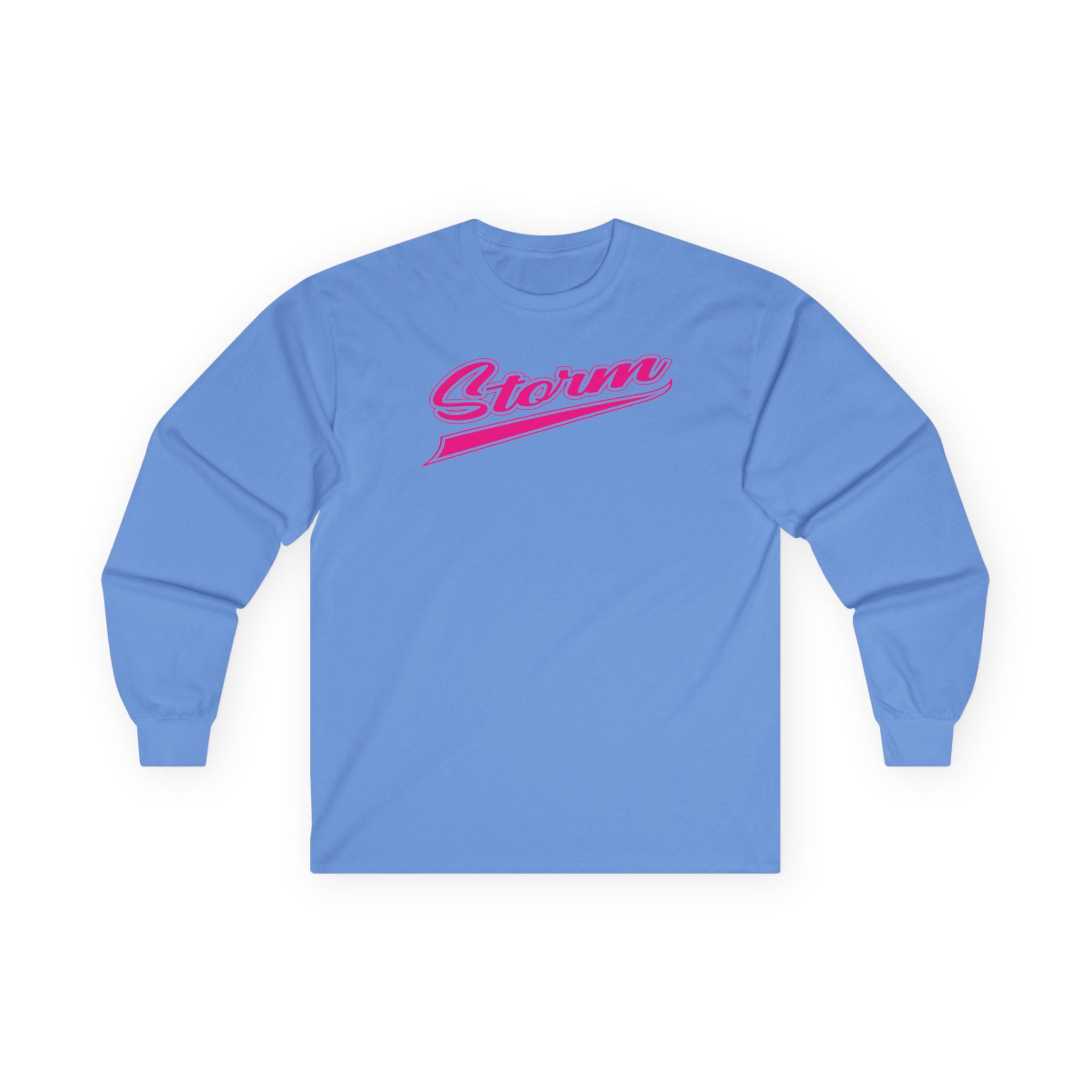 Storm Script Long Sleeve Tee