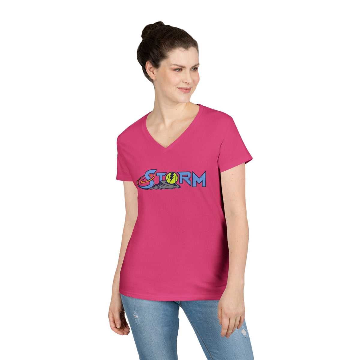 Storm Ladies' V-Neck Tee