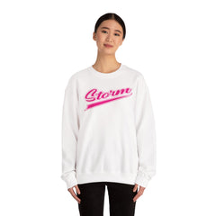 Storm Script Cotton Sweatshirt