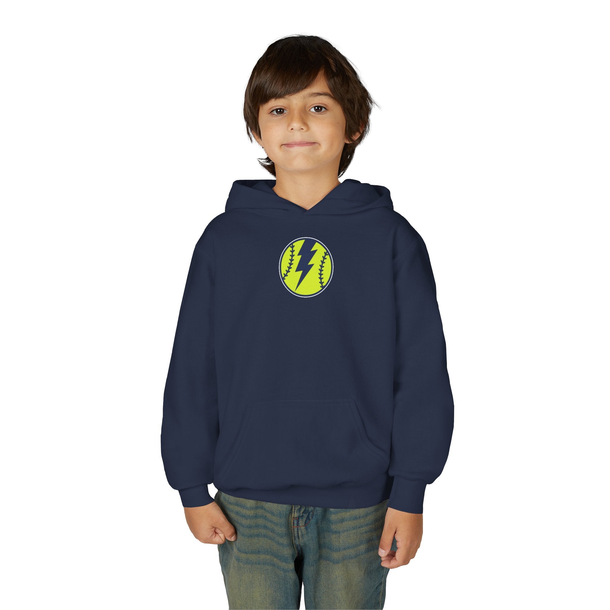Youth Storm Softball Cotton Hoodie