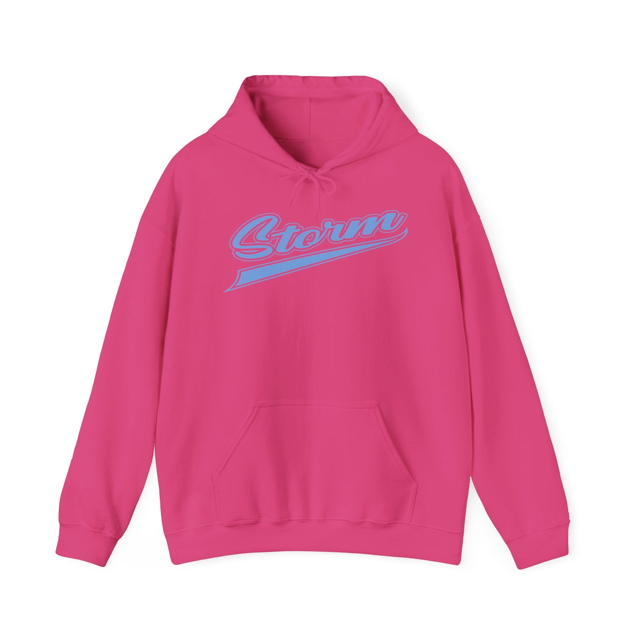 Storm Script Cotton Hoodie
