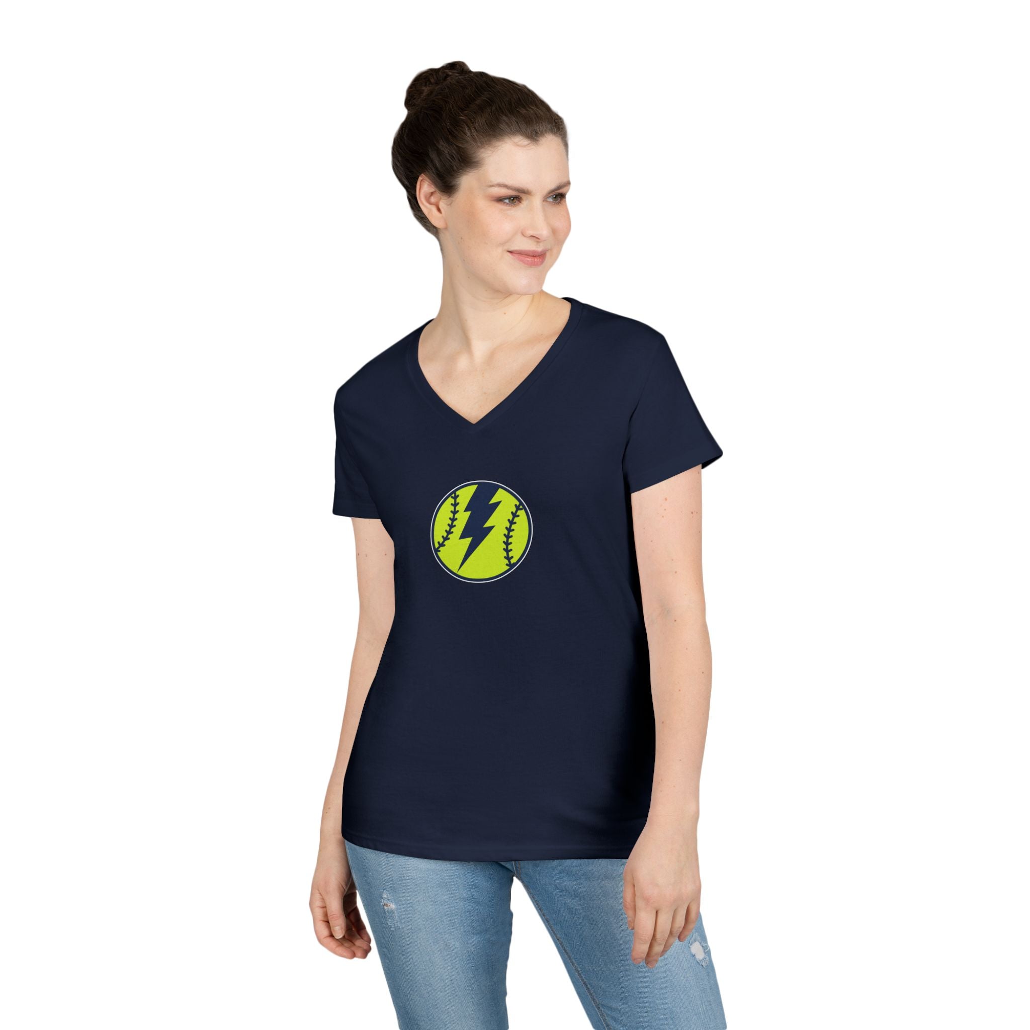 Storm Softball Ladies' V-Neck Tee