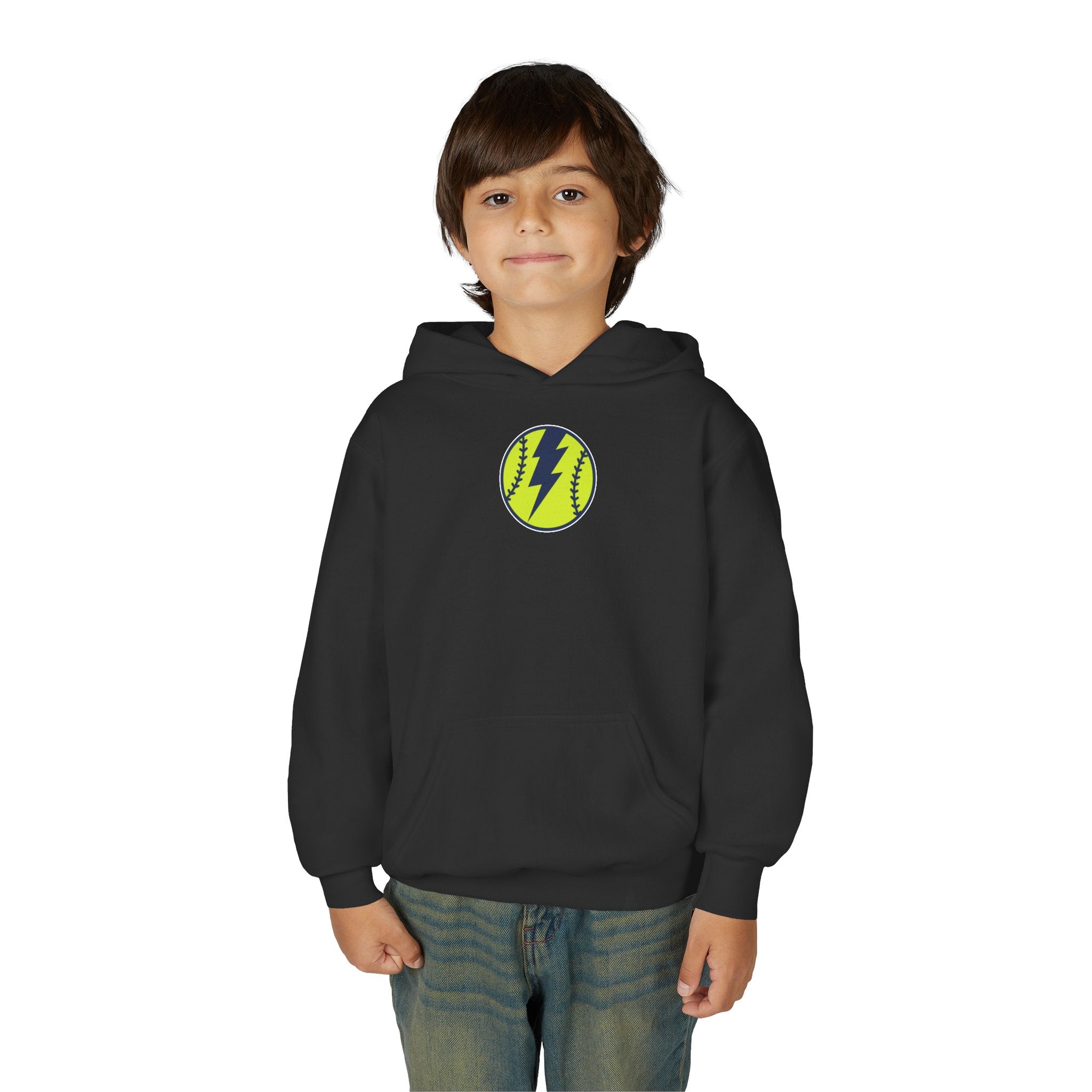 Youth Storm Softball Cotton Hoodie
