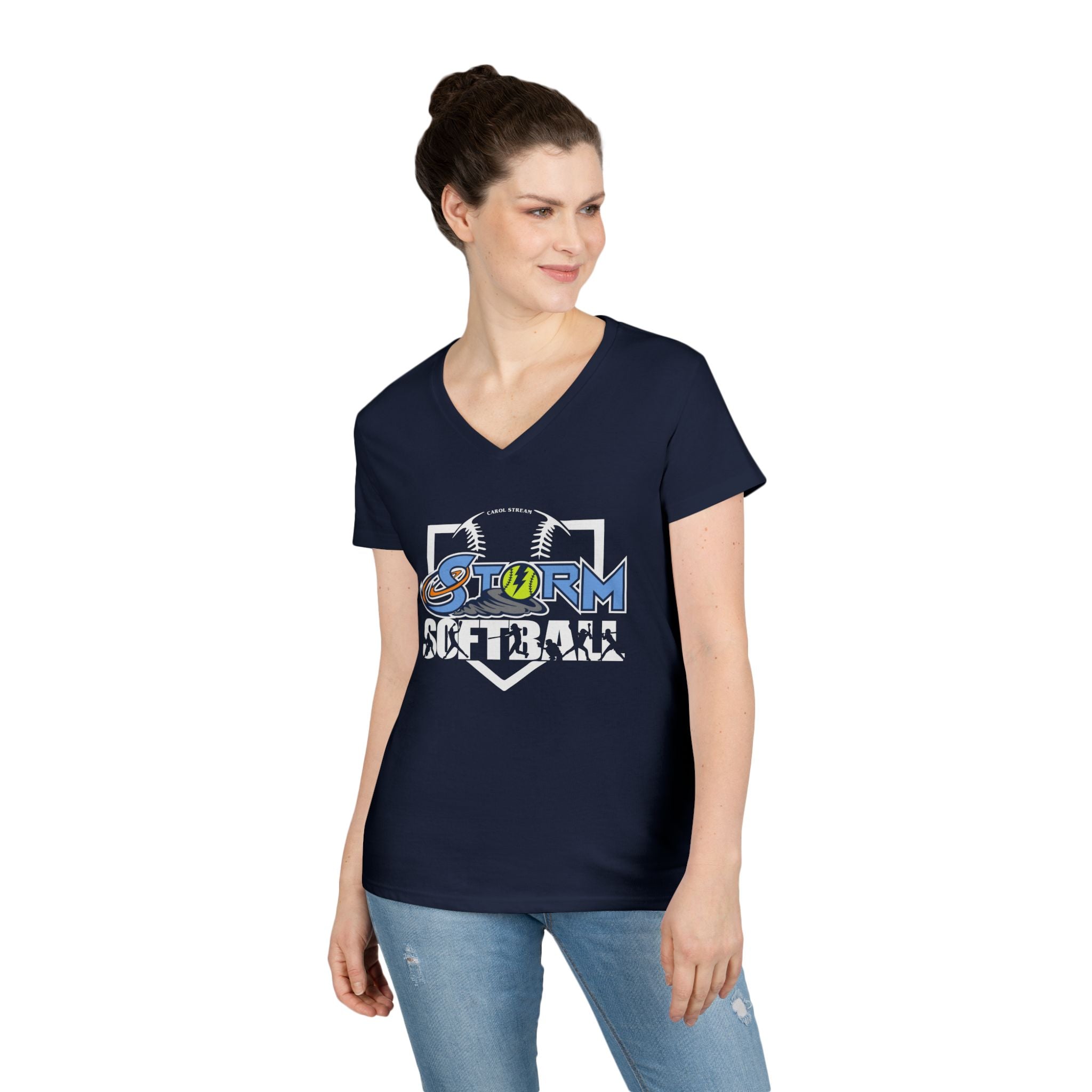 Deluxe Storm Ladies' V-Neck Tee