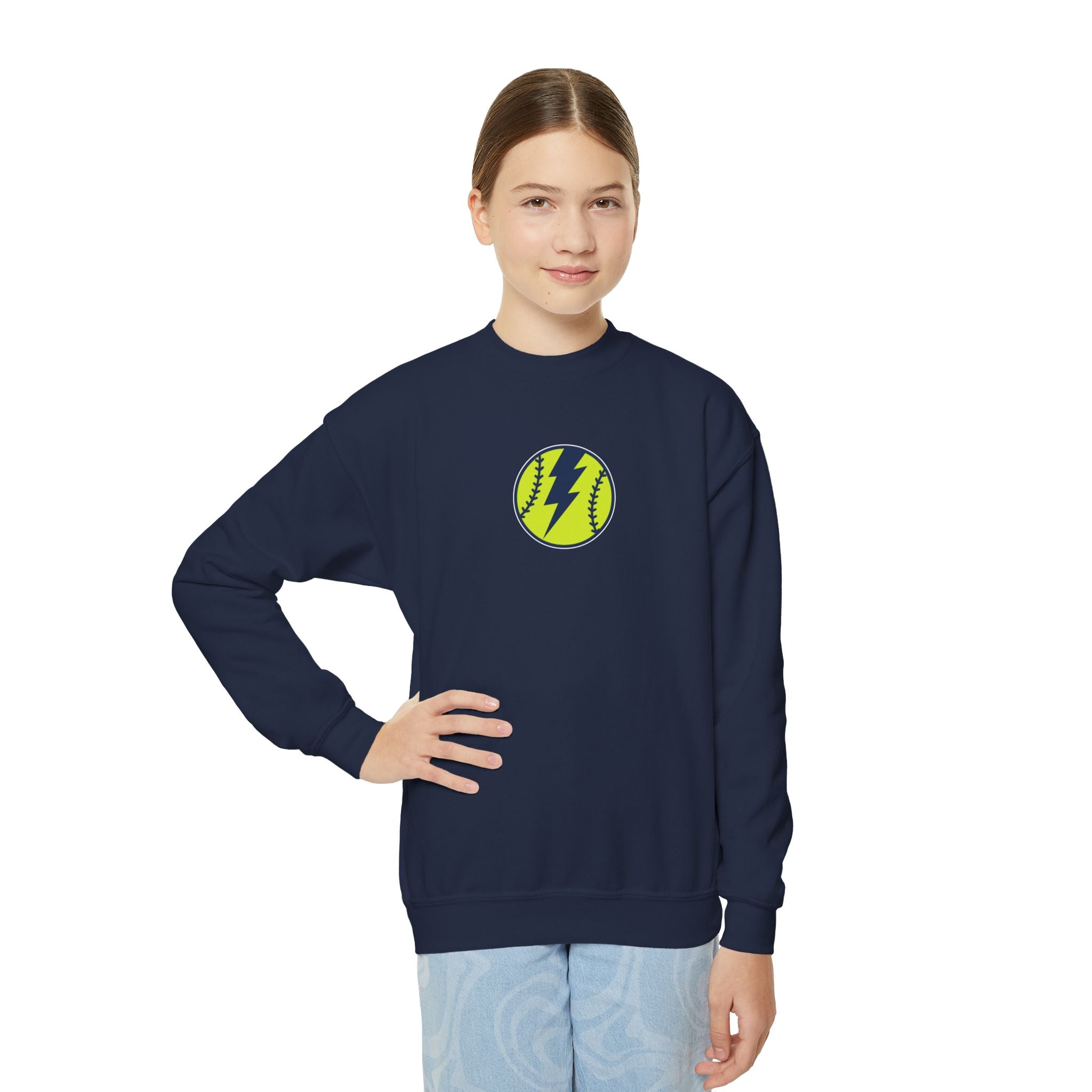 Youth Storm Softball Cotton Sweatshirt
