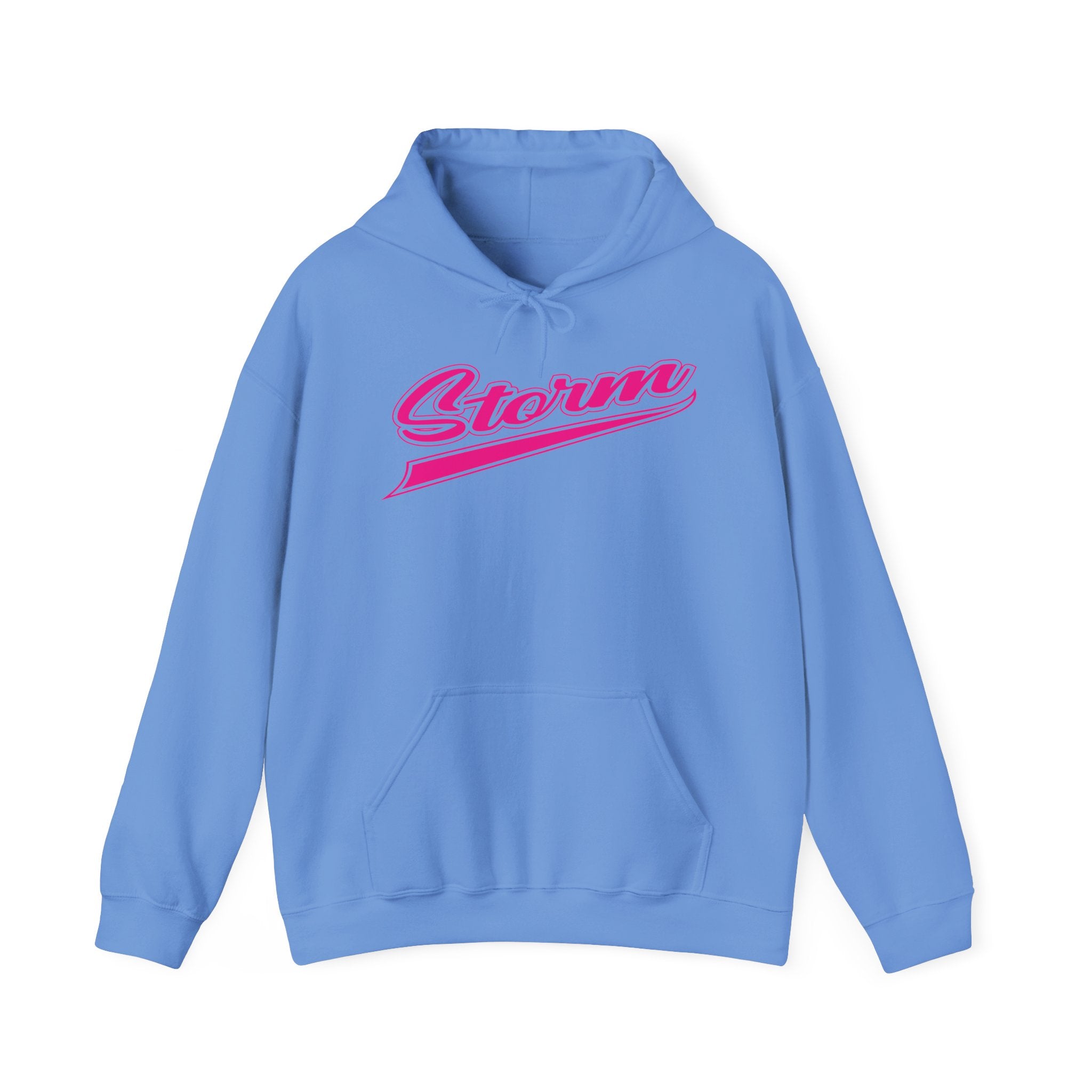 Storm Script Cotton Hoodie