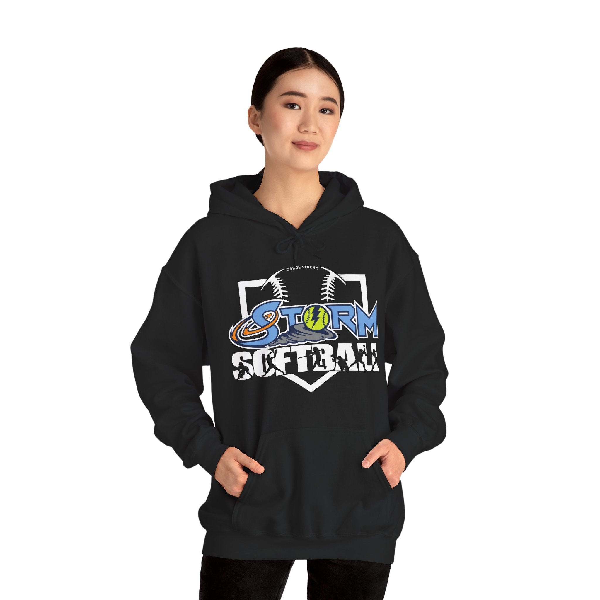 Deluxe Storm Softball Cotton Hoodie