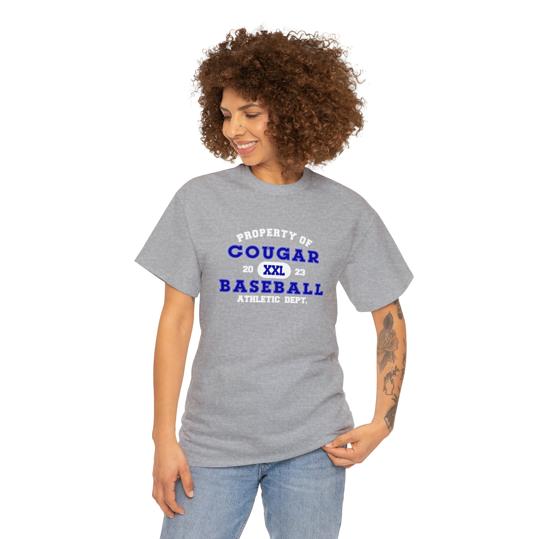 Property of Cougars Cotton T-shirt