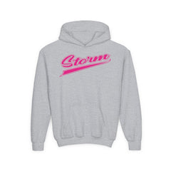 Youth Storm Script Cotton Hoodie