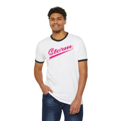 Storm Script Ringer Tee