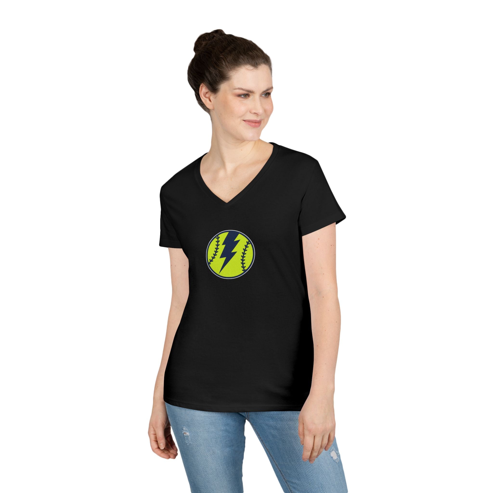 Storm Softball Ladies' V-Neck Tee