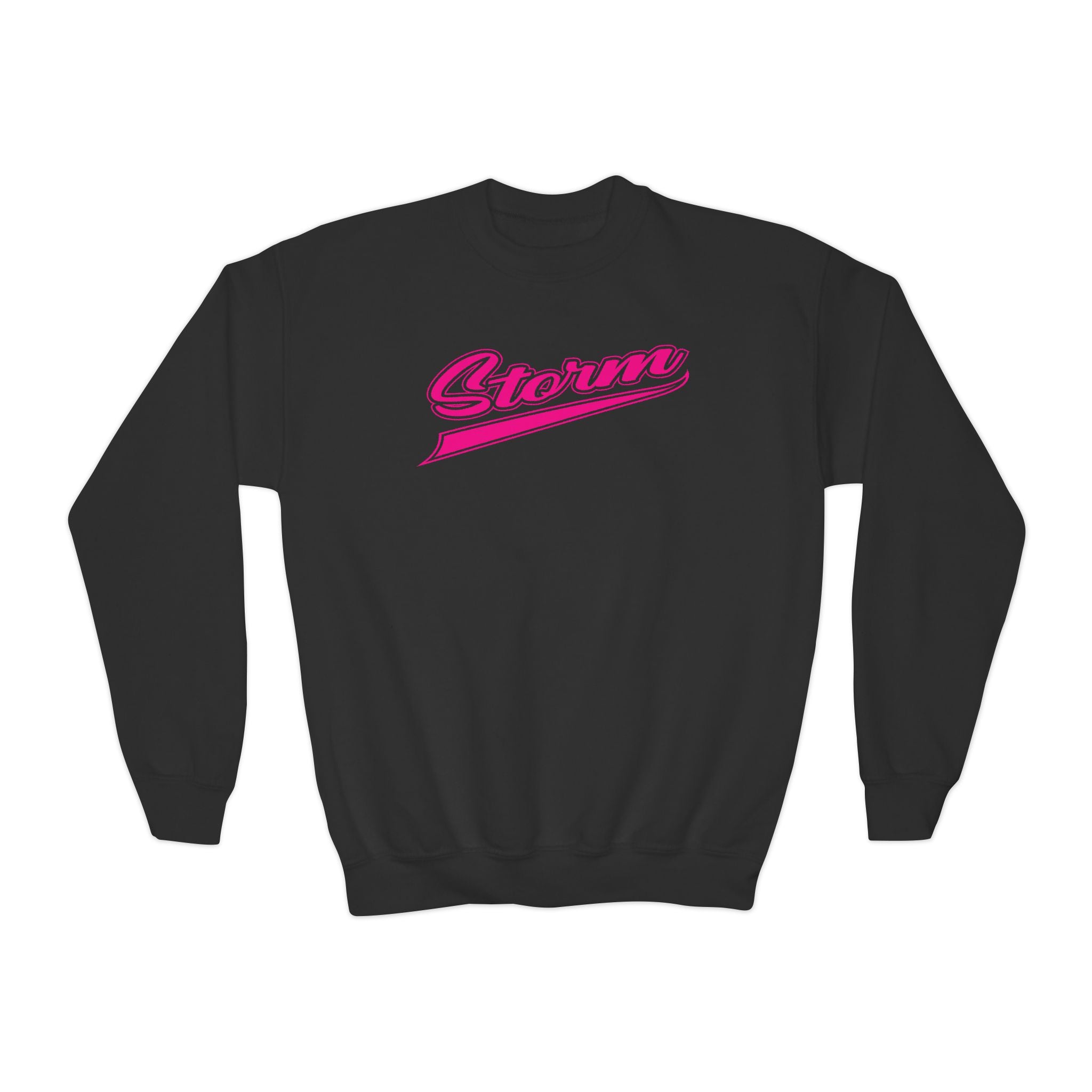 Youth Storm Script Cotton Sweatshirt