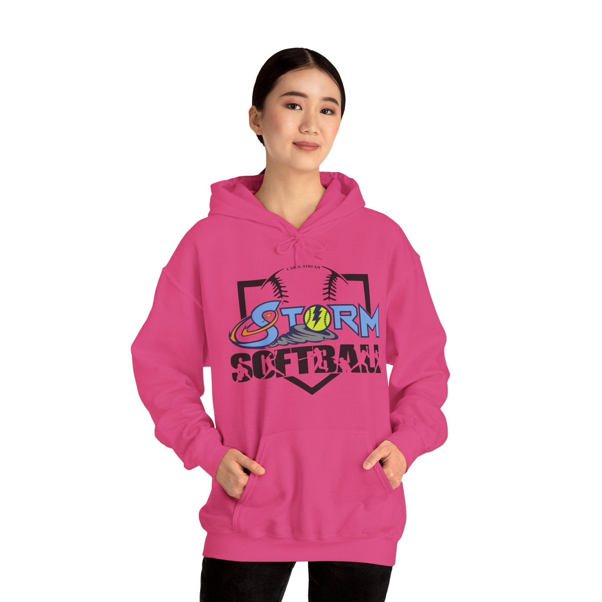 Deluxe Storm Softball Cotton Hoodie