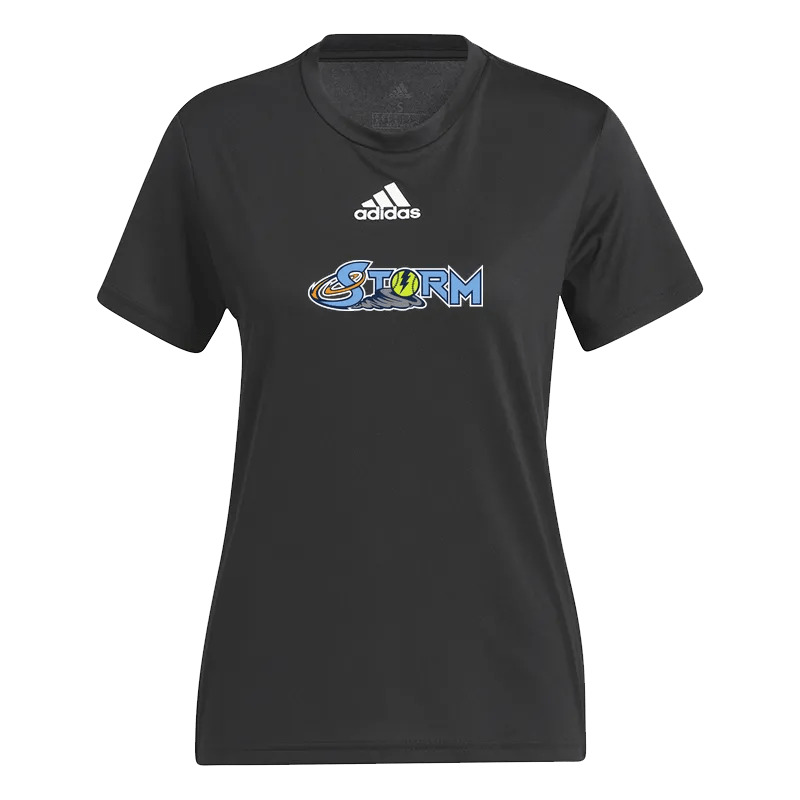 Adidas Women's Short Sleeve Pregame Bos Tee