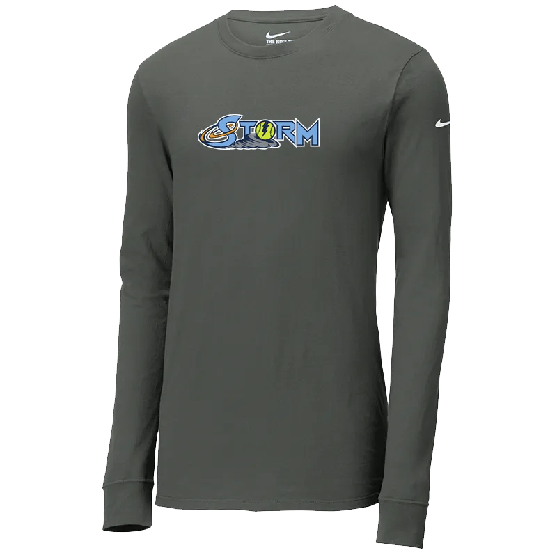 Nike Dri-FIT Cotton/Poly Long Sleeve Tee