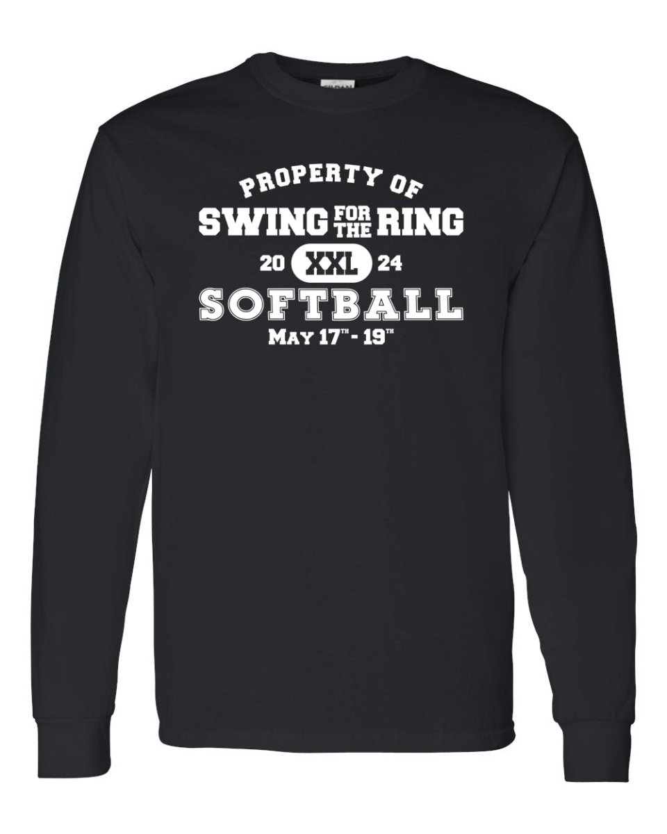 Property Of Logo Swing for the Ring Long Sleeve