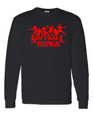 Softball Things Swing for the Ring Long Sleeve