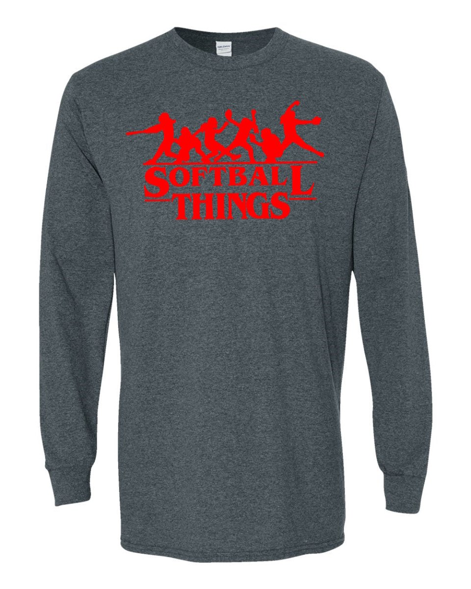 Softball Things Swing for the Ring Long Sleeve