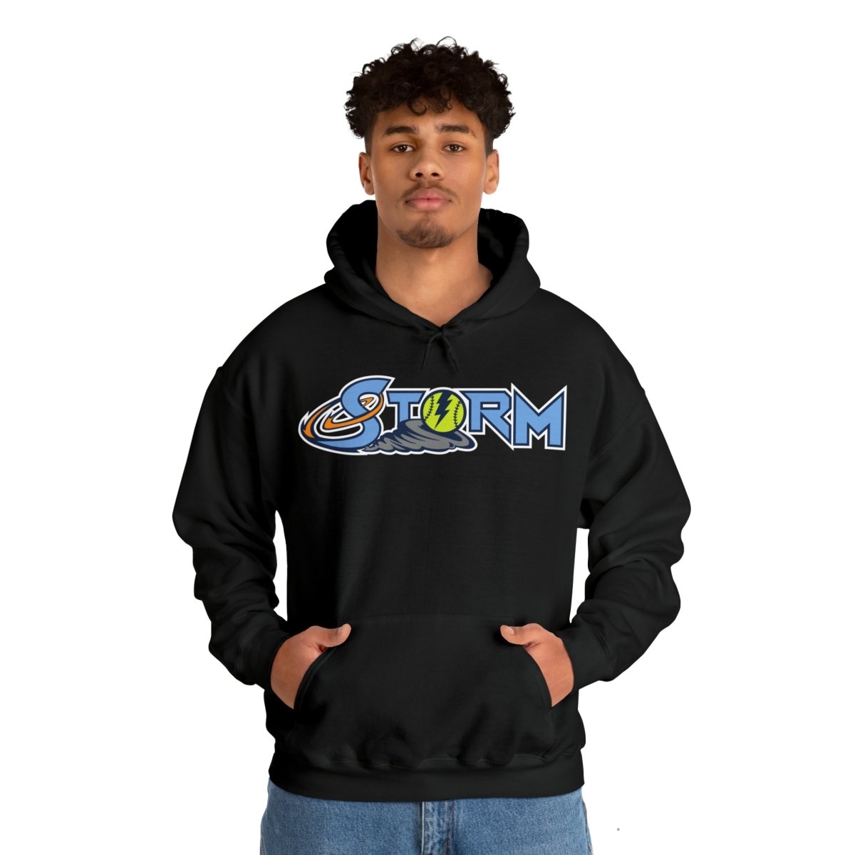 Dark Storm Logo Cotton Hoodie