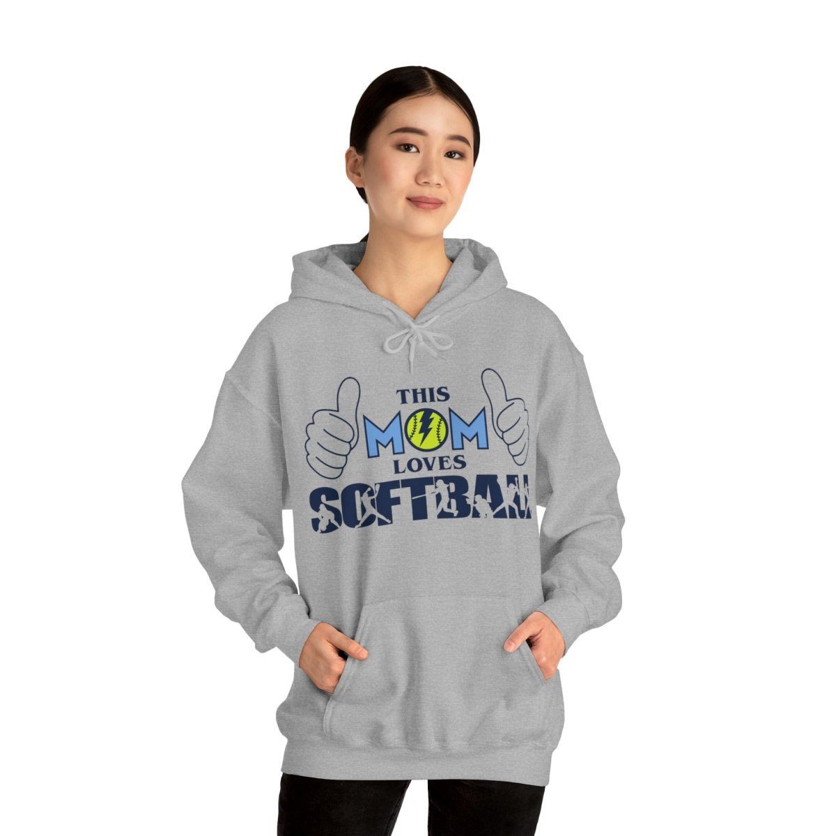 This Mom Cotton Hoodie