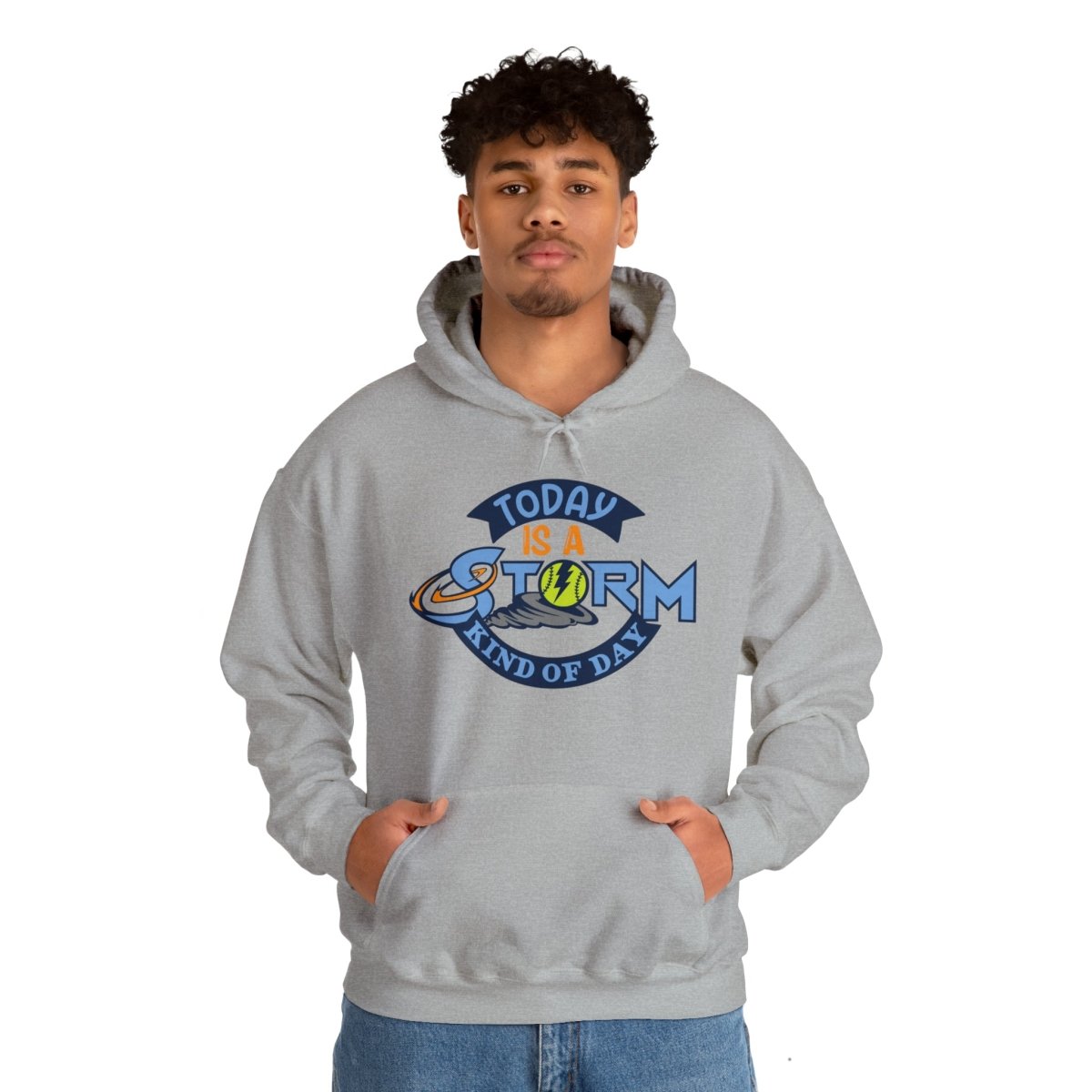 Storm Kind Of A Day Cotton Hoodie