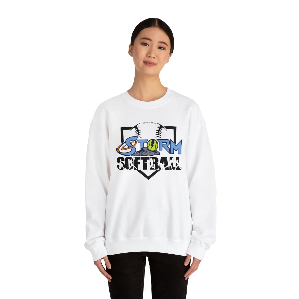 Deluxe Storm Logo Cotton Sweatshirt