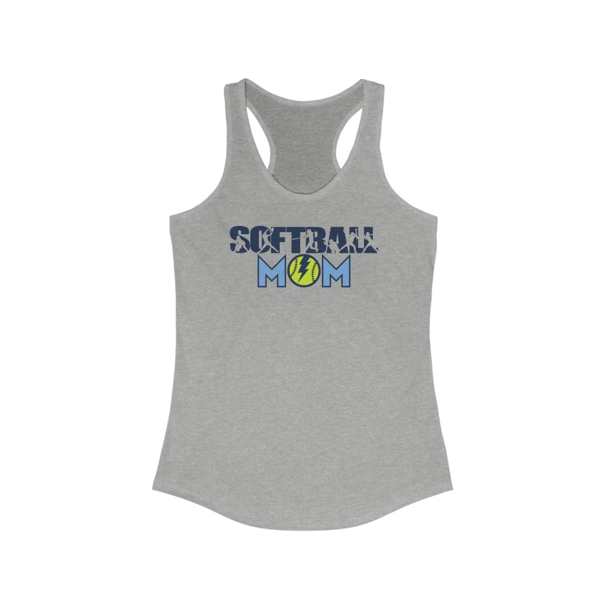 Softball Mom Women's Racerback Tank