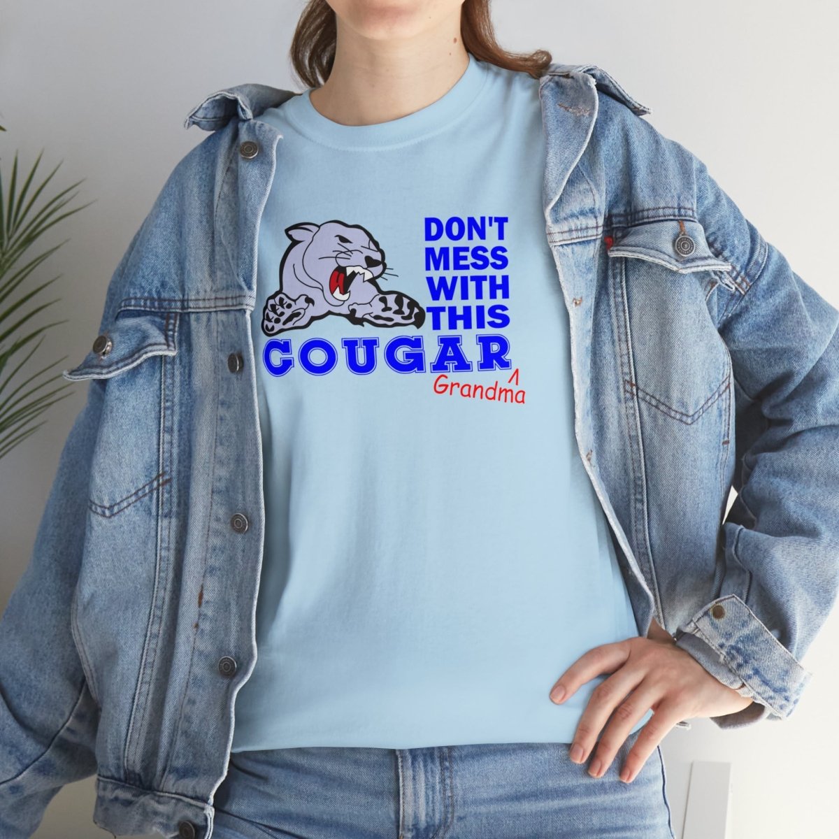 Cougar Grandma Cotton T-shirt