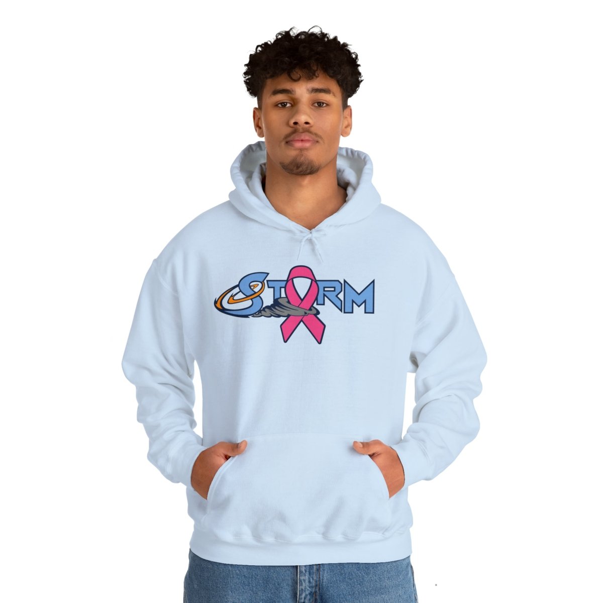 Storm Breast Cancer Hooded Sweatshirt