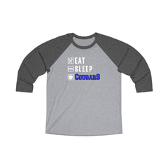 Eat Sleep Cougars Raglan Tee