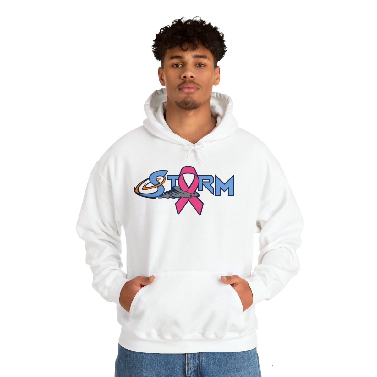 Storm Breast Cancer Hooded Sweatshirt