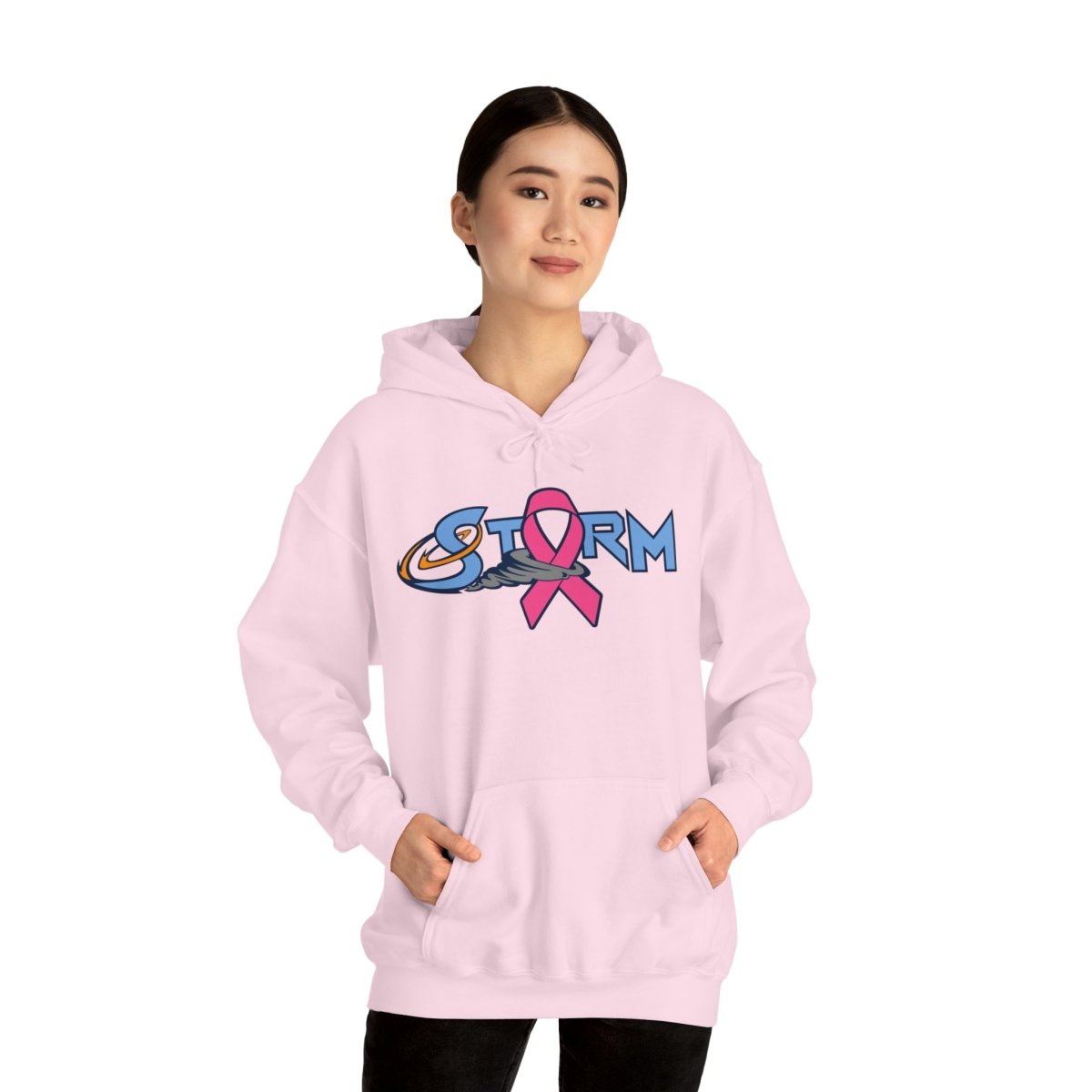 Storm Breast Cancer Hooded Sweatshirt