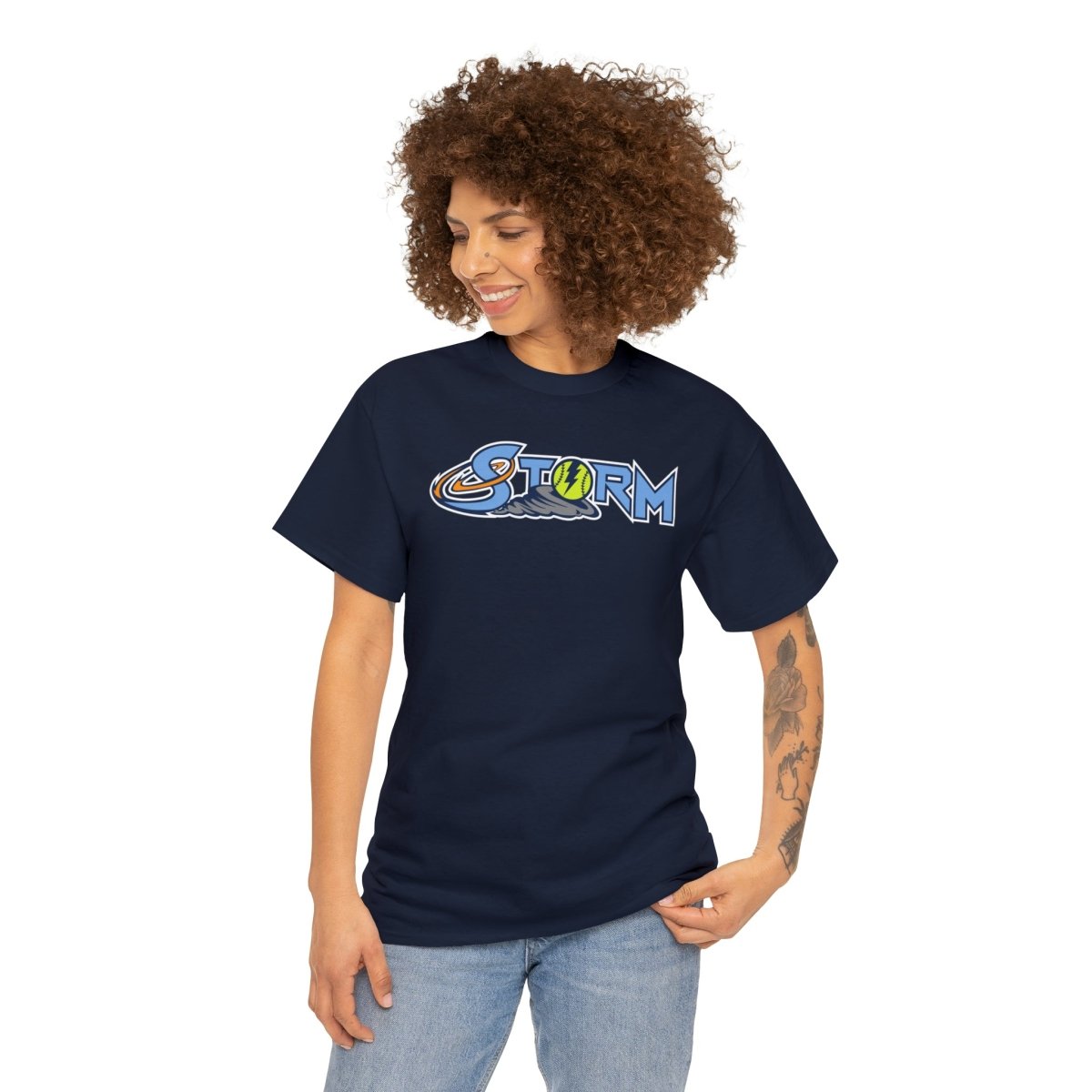 Storm Logo Cotton T-shirt