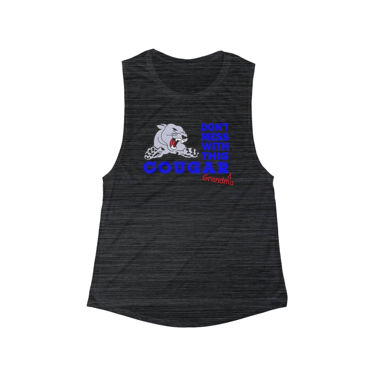 Cougars Grandma Women's Scoop Muscle Tank