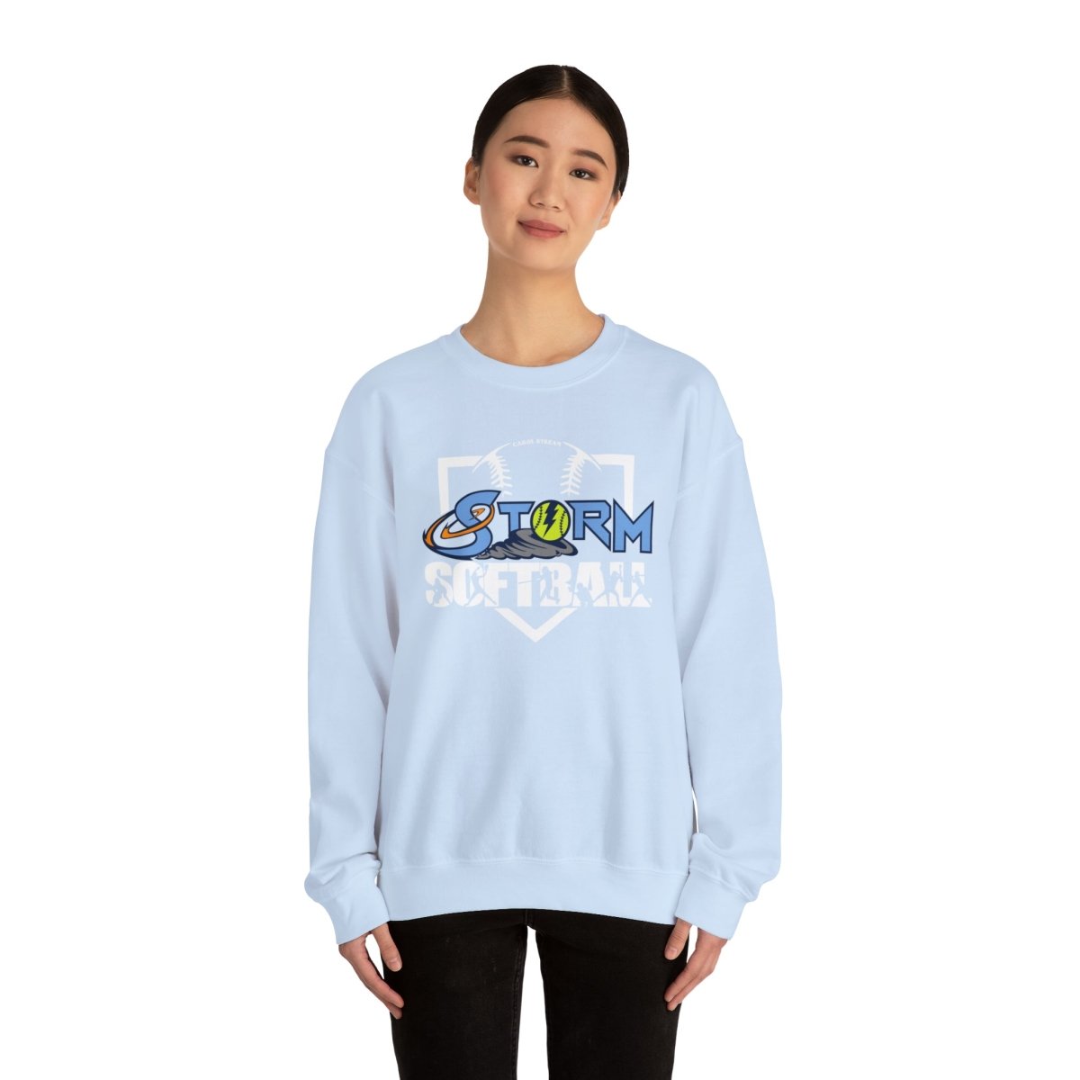 Deluxe Storm Logo Cotton Sweatshirt