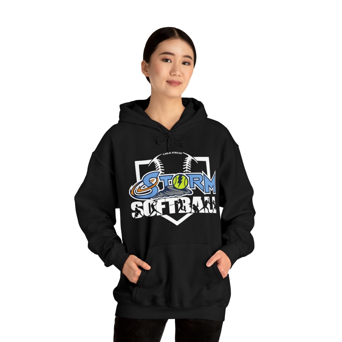 Deluxe Storm Logo Cotton Hoodie